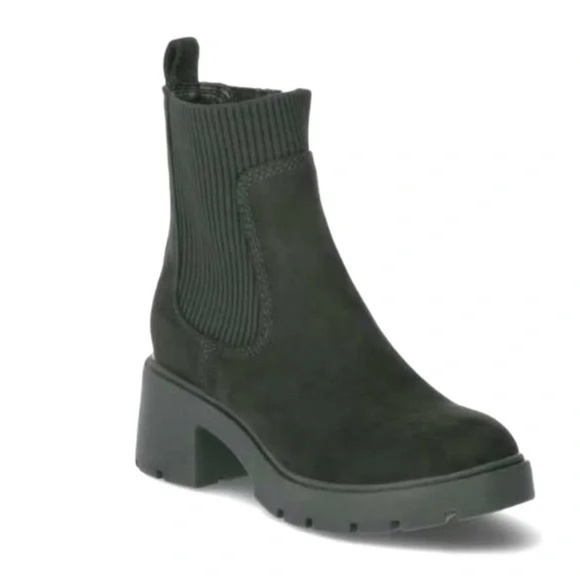 No boundaries black suede heeled boots - Picture 1 of 3